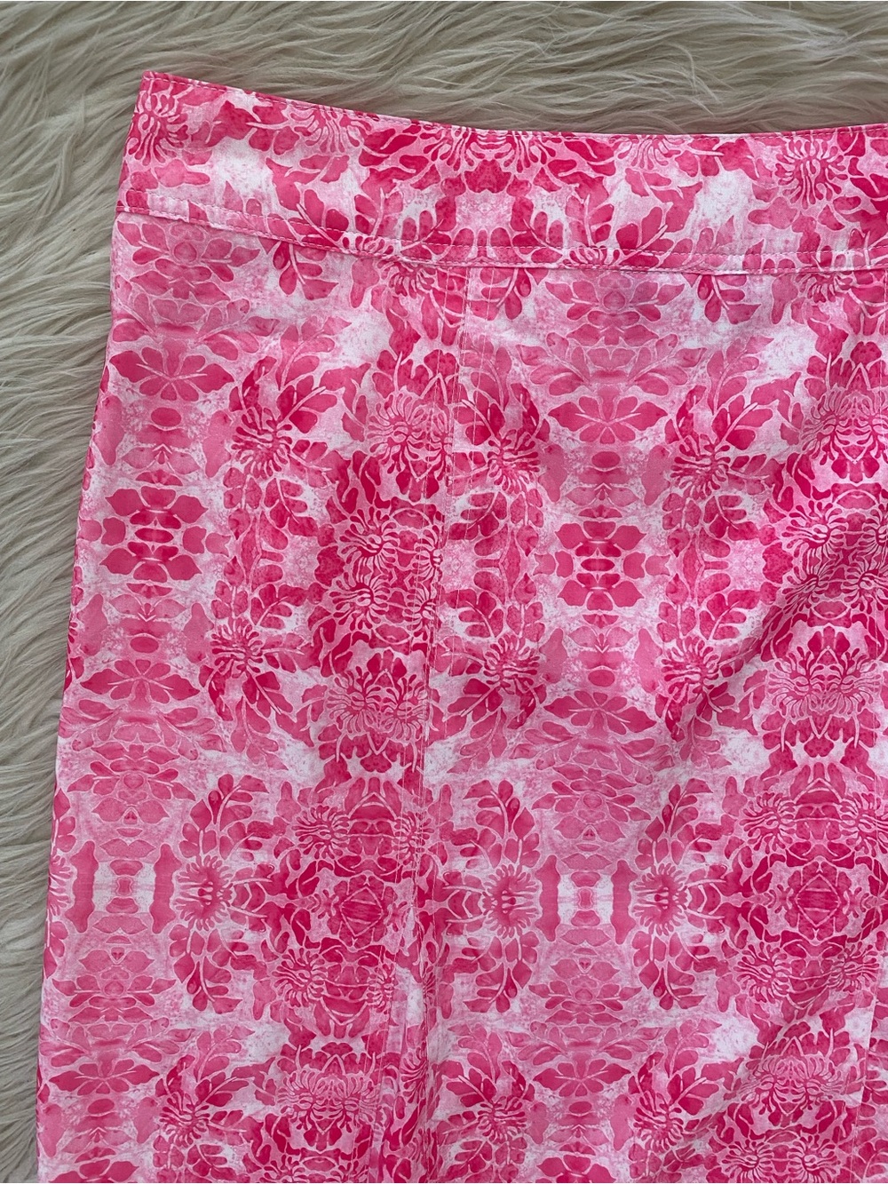 RipSkirt Length 2 Beach to Bistro Wrap Skirt Neon Bali Pink Floral Vacation S - Picture 8 of 12